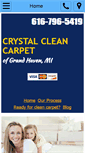 Mobile Screenshot of crystalcleancarpet.net